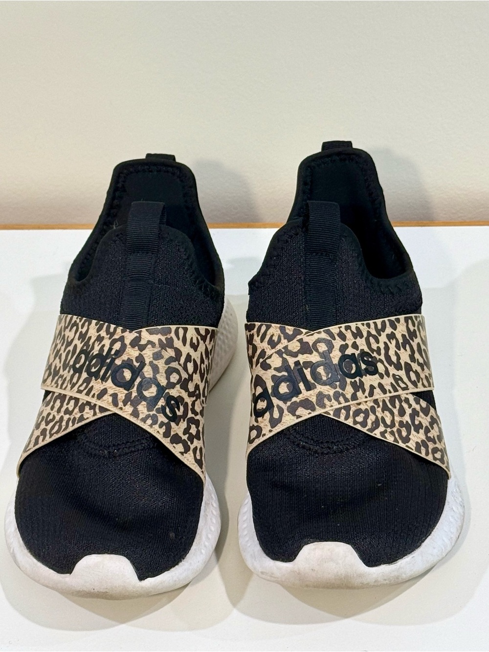 Adidas Cloudfoam Slip-On Sneakers Leopard Women’s Size 9